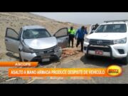 La Libertad: asalto a mano armada produce despiste de vehículo