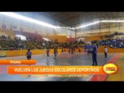 Piura: vuelven los juegos escolares deportivos