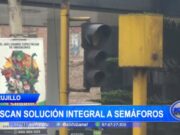 Trujillo: buscan solución integral a semáforos