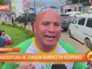 Cajamarca: candidatura de Joaquín Ramírez en suspenso
