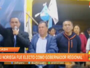 Áncash: Koki Noriega fue electo como gobernador regional