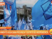 Huaraz: Movimiento Agua gana provincia y distrito de Independencia