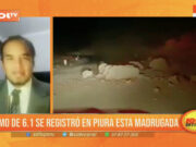 Piura: dos heridas tras sismo de 6.1