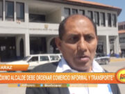 Martín Macedo: «Próximo alcalde de Huaraz debe ordenar comercio informal y transporte»