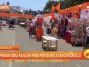 Trujillo: emprendedoras realizan feria por Día de la Canción Criolla