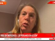 Elena Conterno: «El Perú en emergencia, los peruanos en acción»