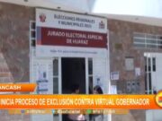 Áncash: JEE inicia proceso de exclusión contra virtual gobernador