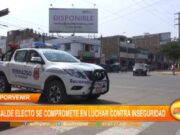 Trujillo: alcalde electo se compromete en luchar contra inseguridad
