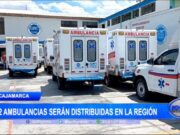 Cajamarca: 42 ambulancias serán distribuidas en la región