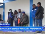 Florencia de Mora: asegurados de ESSALUD piden cola preferencial