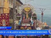 Cajamarca: Señor de los milagros saldrá a derramar bendiciones