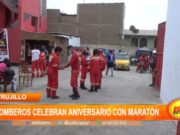 Trujillo: bomberos celebran aniversario con maratón