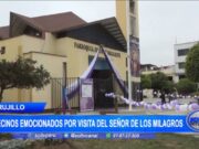 Trujillo: vecinos emocionados por visita del Señor de los Milagros