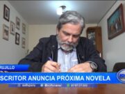 Trujillo: escritor anuncia próxima novela