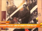 Trujillo: inauguran feria del libro en honor de César Vallejo