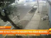 Trujillo: hombre se hace pasar por indigente para robar medidores