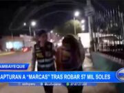 Lambayeque: capturan a “marcas” tras robar 57 mil soles