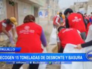 Trujillo: recogen 15 toneladas de desmonte y basura