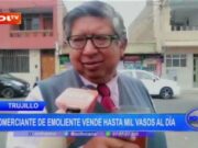 Trujillo: comerciante de emoliente vende hasta mil vasos al día