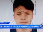 Trujillo: matan a mecánico en sector Las Palmeras de La Esperanza