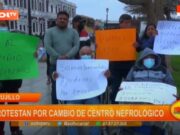 Trujillo: protestan por cambio de centro nefrológico