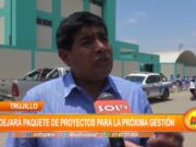 Trujillo: alcalde de Huanchaco dejará paquete de proyectos para la próxima gestión