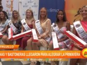 Trujillo: reinas y bastoneras llegaron para alegrar la primavera