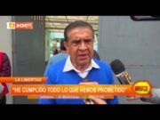Manuel Llempén: «He cumplido todo lo que hemos prometido»
