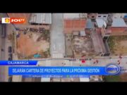 Cajamarca: dejarán cartera de proyectos para la próxima gestión