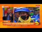 Trujillo: gerente del Segat se pronuncia sobre pago de trabajadores