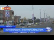 Trujillo: políticos se resisten a retirar propaganda electoral
