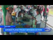 Áncash: exponen platos típicos y artesanía en feria