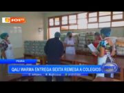 Piura: Qali Warma entrega sexta remesa a colegios