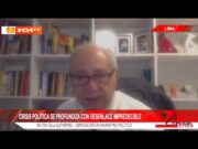 Milton Vela: «Crisis política se profundiza con desenlace impredecicle»