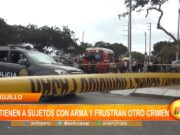 Trujillo: detienen a sujetos con arma y frustraron otro crimen