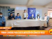 La Libertad: firman convenio para descolmatación en zonas de riego