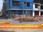 Trujillo: vecinos denuncian problema en alcantarillado
