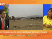 Dayana Pino expone sus propuestas para Alto Trujillo