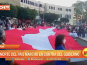 Marchan en contra del gobierno en Lambayeque y Piura