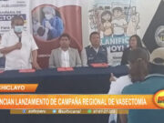 Chiclayo: anuncian lanzamiento de campaña regional de vasectomía