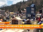 Huaraz: visitan cementerio por el Día de Todos los Santos