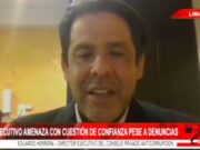 Ejecutivo amenaza con cuestión de confianza pese a denuncias