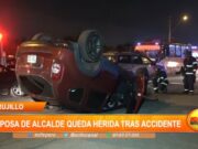 Trujillo: esposa de alcalde queda herida tras accidente