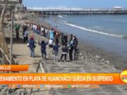 Trujillo: arenamiento en playa de Huanchaco queda en suspenso