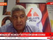 Amenazas de vacancia y destitución son mecedoras