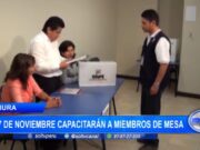 Piura: 27 de noviembre capacitarán a miembros de mesa