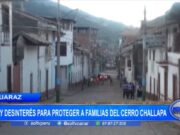 Representante de Defensa Civil: “hay desinterés para proteger a familias del cerro Challapa”