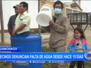 Trujillo: vecinos denuncian falta de agua desde hace quince días