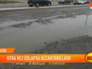 Otra vez colapsa alcantarillado