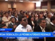 Áncash: entregan credenciales a las próximas autoridades regionales